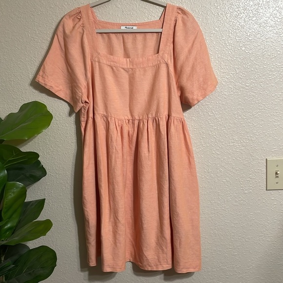 Madewell Dresses & Skirts - Madewell linen blend Allie mini dress